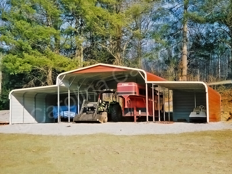 Regular Style Horse Barn with Sides Closed-308