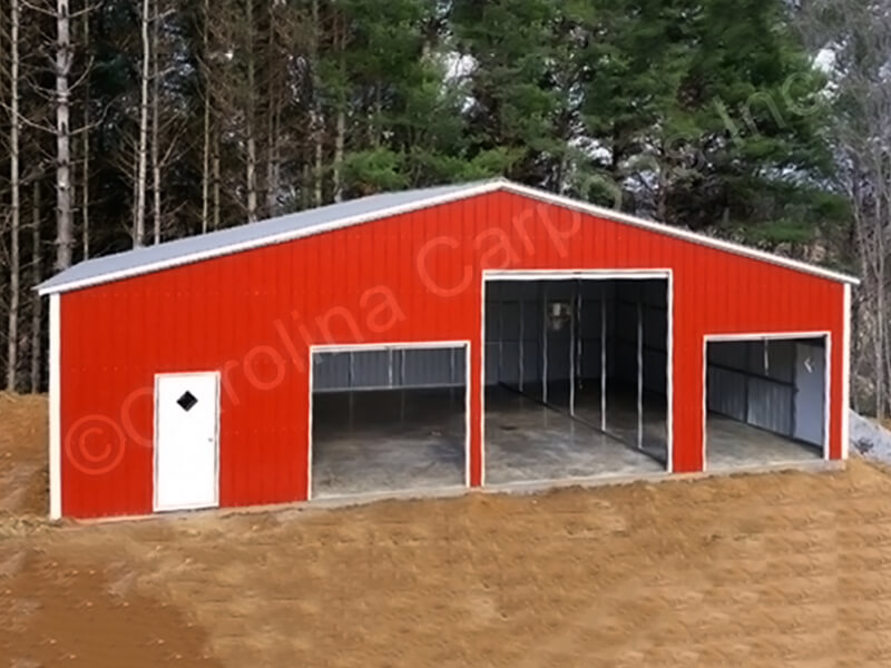 All Vertical Roof Style Seneca Barn-331